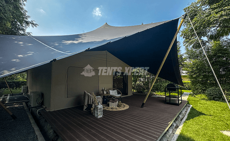 glamping canvas tent