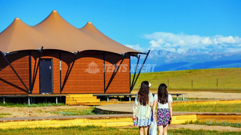 glamping cabin tent 01