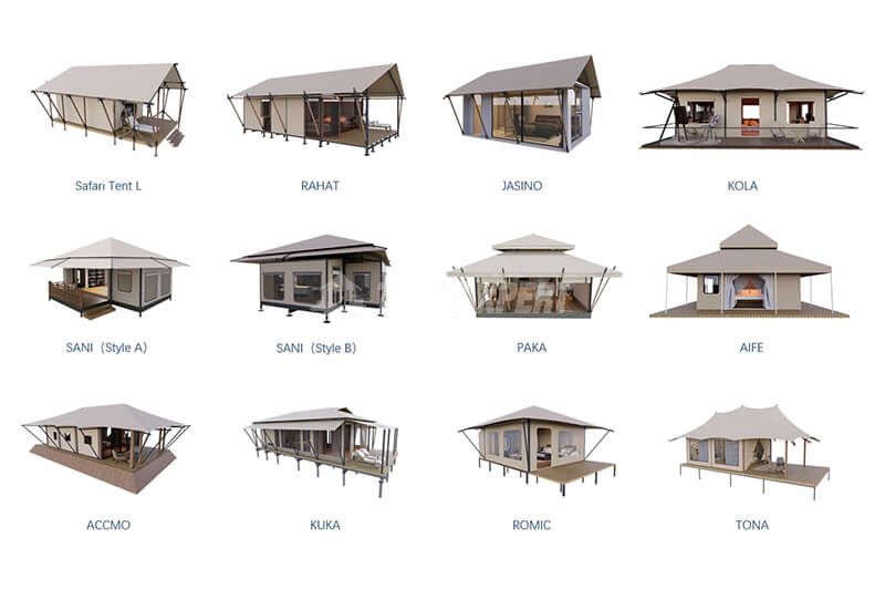 Different Types of safari tents