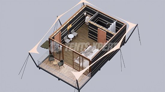 Semi-permanent Tent - Tension Membrane Tent