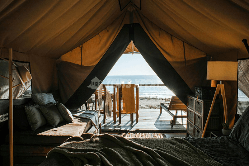 Tent on a beach